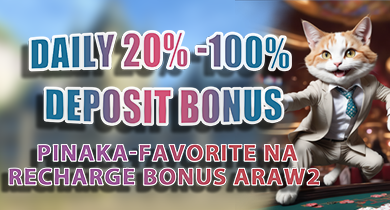 Lucky Calico Daily 20%~100% Deposit Bonus