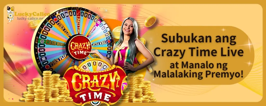 Subukan ang Crazy Time Live at Manalo ng Malalaking Premyo!