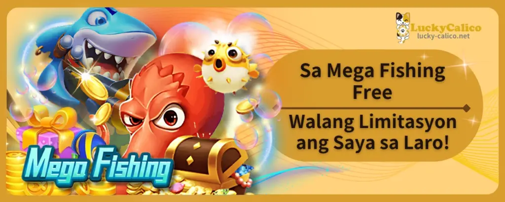 Sa Mega Fishing Free, Walang Limitasyon ang Saya sa Laro!
