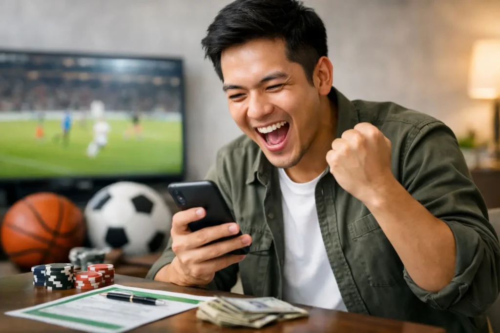 Sports Betting para sa Baguhan: Unang Panalo